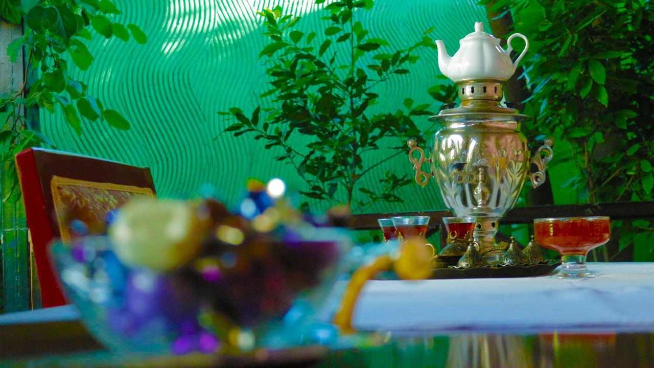 Inci Design Hotel & Hostel Şǝki Buitenkant foto